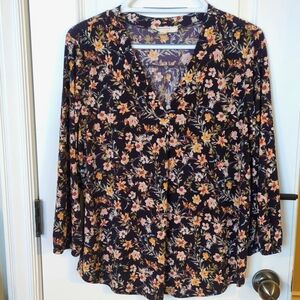 Two By Vince Camuto Floral Blouse